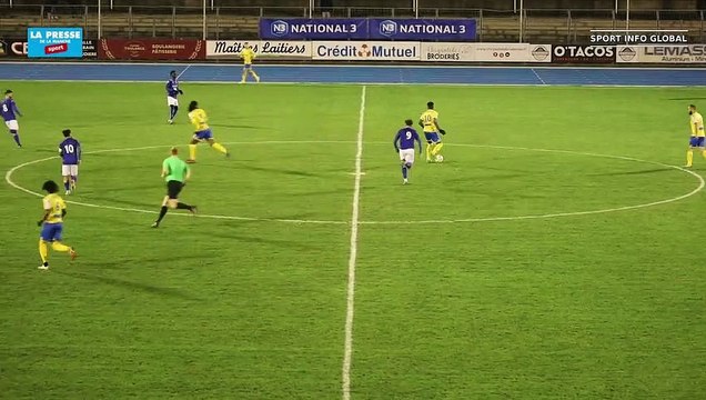 Le match entre l'AS CHERBOURG et OISSEL CMS