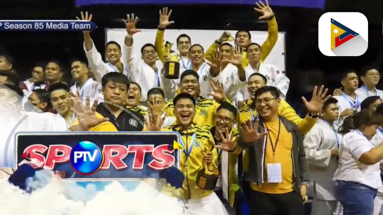 UST Golden Judokas, dinomina ang UAAP Season 85 Collegiate Judo Championships