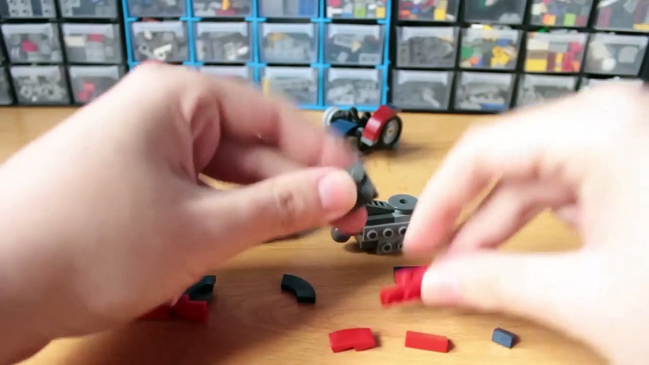 How to build  Lego Transformers Optimus Prime robot mode MOC - 01