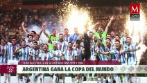 Así festejó la afición argentina en Qatar