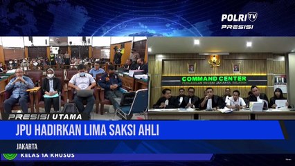 Para Terdakwa Pembunuhan Berencana Jalani Pemeriksaan Saksi Ahli