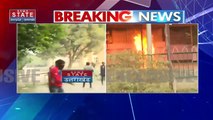 Uttar Pradesh News : इलाहाबाद सेंट्रल यूनिवर्सिटी में भारी बवाल, पूर्व छात्रनेता का आई चोट, सुरक्षा गार्डों पर फायरिंग का आरोप...
