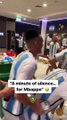 Jogadores da Argentina zoam Mbappé: '1 minuto de silêncio'