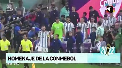 El Emotivo video de la Conmebol en Homenaje a Messi