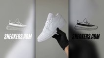 Nike Air Jordan 1 Low White (GS) - 553560-130 - @SneakersADM