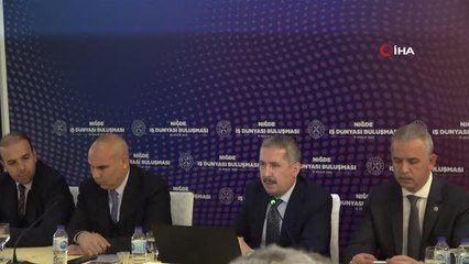 Hazine ve Maliye Bakan Yardımcısı Gürcan, iş adamlarıyla bir araya geldi