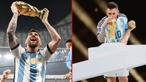 Tarihe geçen paylaşım! Messi'nin kupalı fotoğraflarının beğeni sayısı ağızları açık bıraktı