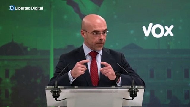 Buxadé: El PSOE está persiguiendo a jueces y magistrados