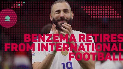 Tải video: Breaking News - Benzema retires from international football