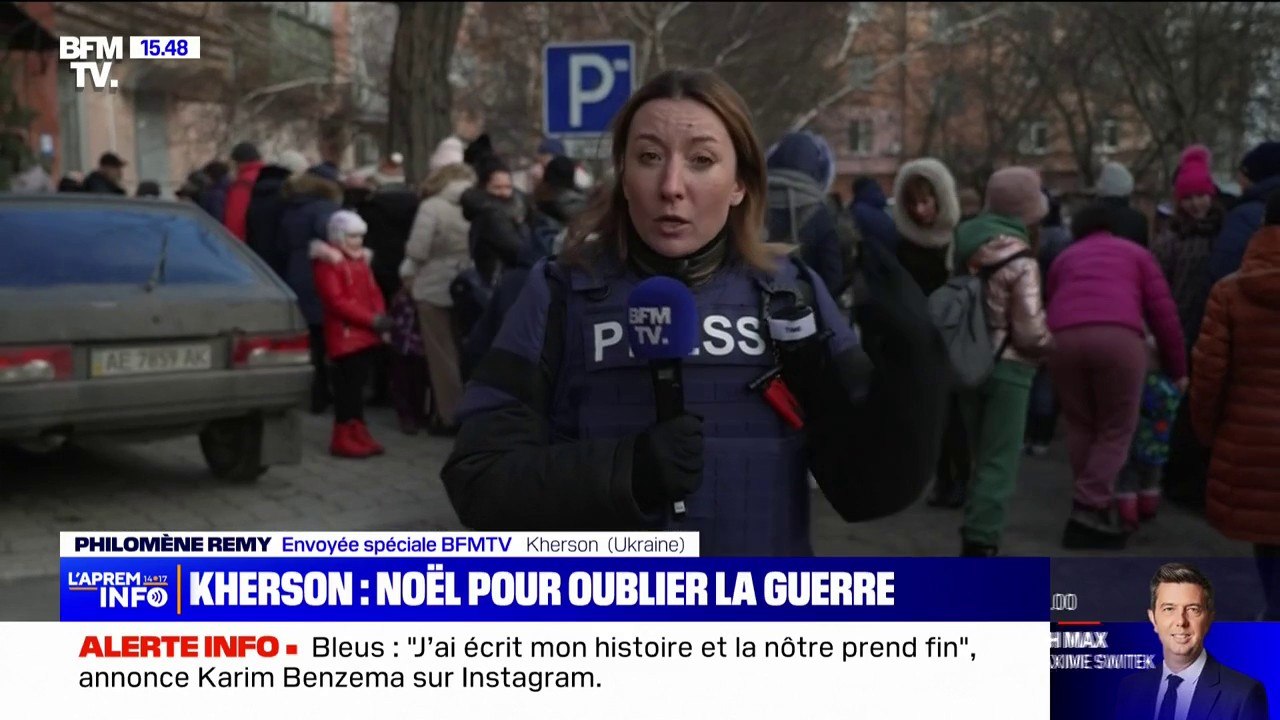 "Un camion de pompier et un ciel sans explosions": en Ukraine, les enfants rêvent d'un Noël sans guerre