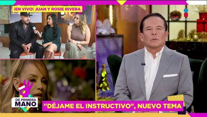 Rosie y Juan Rivera revelan detalles exclusivos de su canción dedicada a Jenni Rivera