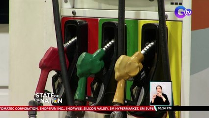 Taas-presyo sa produktong petrolyo, ipatutupad bukas | SONA