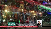 Iba't ibang Christmas display para sa mga bata at mga pailaw sa Merced St., Paco, Maynila | SONA