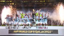 Argentina and Lionel Messi are crowned World Cup champions