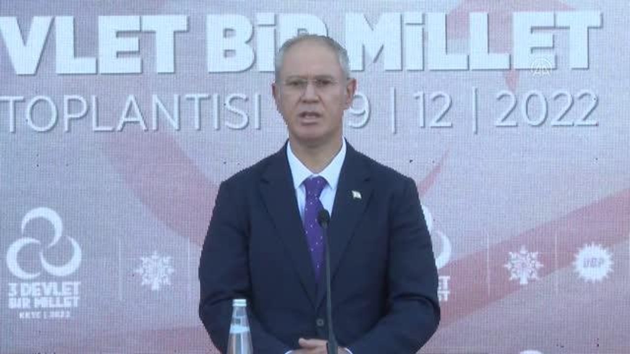 Türkiye-KKTC-Azerbaycan'ın iktidar partisi temsilcileri ortak basın toplantısında konuştu (2)
