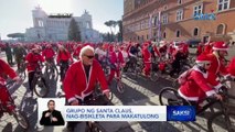 Grupo ng Santa Claus, nag-bisekleta para makatulong | Saksi