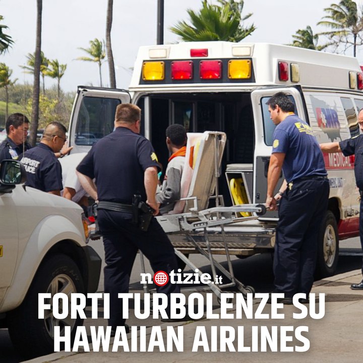 Forti turbolenze causano danni su un volo di Hawaiian Airlines: 11 feriti