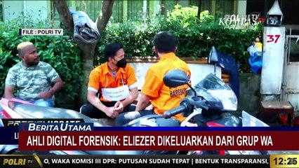 Ahli Digital Forensik Ungkap Eliezer Dikeluarkan dari Grup WhatsApp Duren Tiga Setelah 3 Jam!