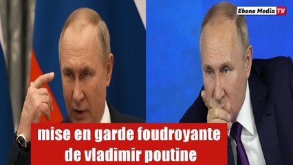 "nous n'avons aucune garantie pour vous": poutine dézingue macron