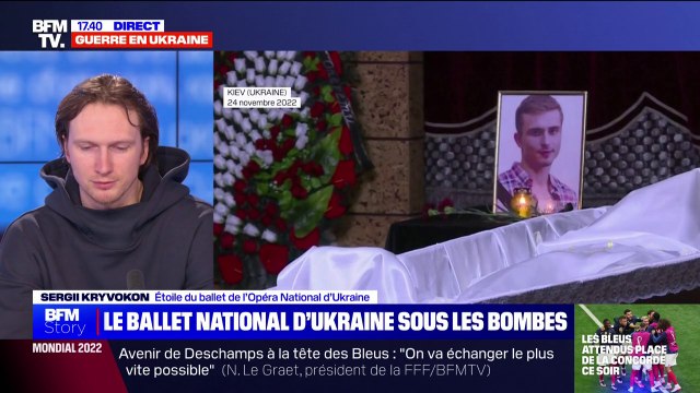 Sergii Kryvokon, étoile du ballet de l'Opéra national d'Ukraine, raconte pourquoi il a décidé de continuer à danser