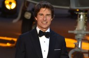 Tom Cruise wished his fans a 'safe and happy holiday' before jumping from a plane