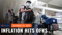 Inflation pushes OFWs to adjust remittances, stay abroad for Christmas