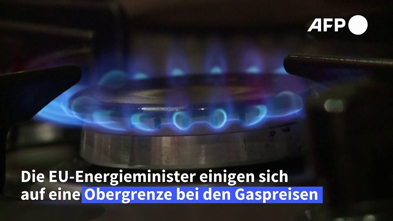 Gaspreise: EU-Staaten einigen sich auf Obergrenze