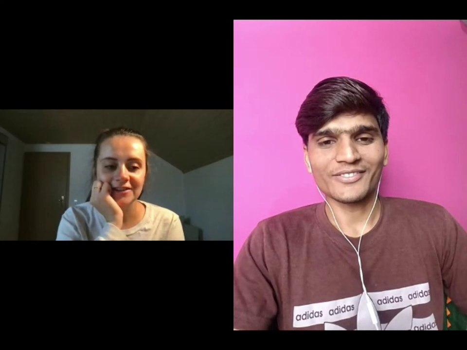 Talking with American Girl about English Learning Fluency Video #1