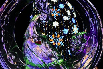 Kazakistan'da Buz Heykelleri Festivali başladı