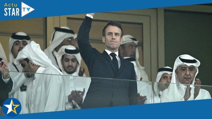 "C'est un match de fou !" : les images d’Emmanuel Macron dans tous ses états en tribunes durant la r