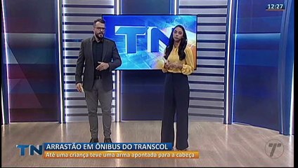 Assaltantes são presos após arrastão em ônibus do Transcol