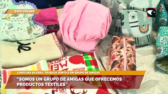 “Somos un grupo de amigas que ofrecemos productos textiles”