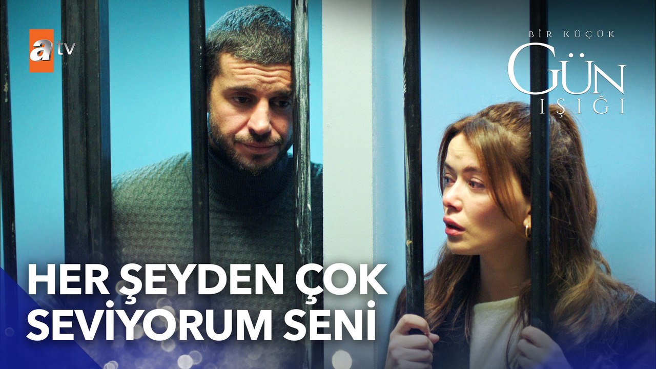 Fırat ve Elif'in parmaklıklar ardında kavgası... - Bir Küçük Gün Işığı 16. Bölüm