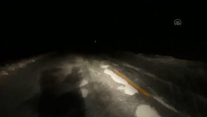 Yüksek kesimlerde kar ve sis etkili oluyor