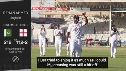 'Probably the best day of my life' - Ahmed on five-wicket haul