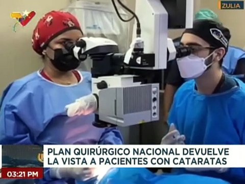 Plan Quirúrgico Nacional también atiende en el estado Zulia a pacientes con patologías visuales