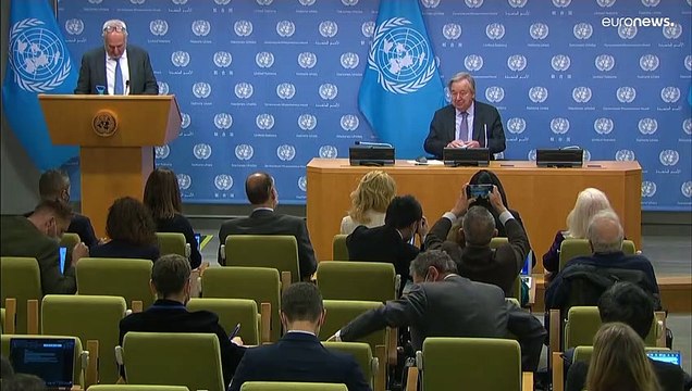 UN-Generalsekretär António Guterres hofft auf Frieden in der Ukraine im nächsten Jahr.