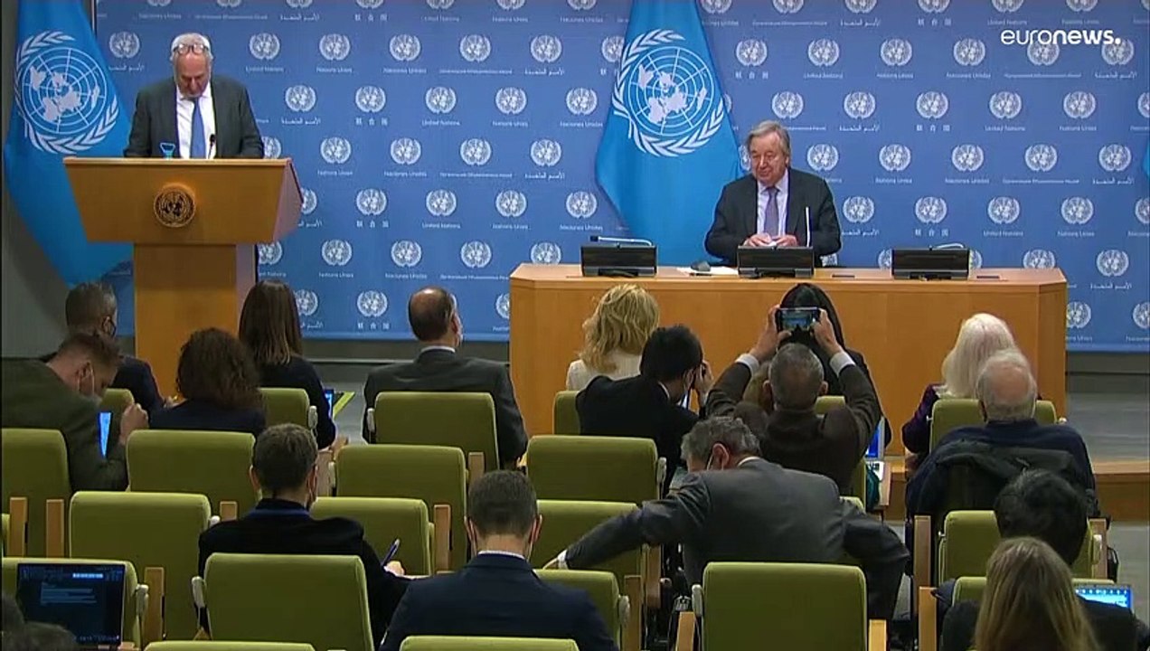 UN-Generalsekretär António Guterres hofft auf Frieden in der Ukraine im nächsten Jahr.
