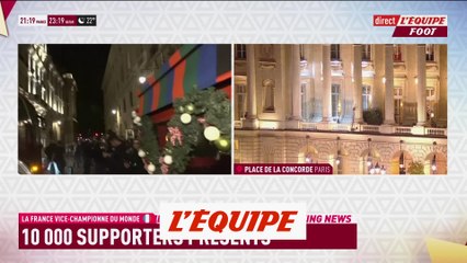 Les Bleus sont arrivés place de la Concorde - Foot - CM 2022