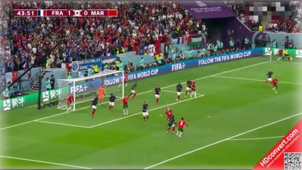 HIGHLIGHT FRANCE VS MOROCCO || SEMIFINALS || FIFA WORLD CUP  QATAR 2022