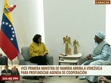 Vpdta. Delcy Rodríguez se reúne con la viceprimera Ministra de Namibia Netumbo Nandi Ndaitwah