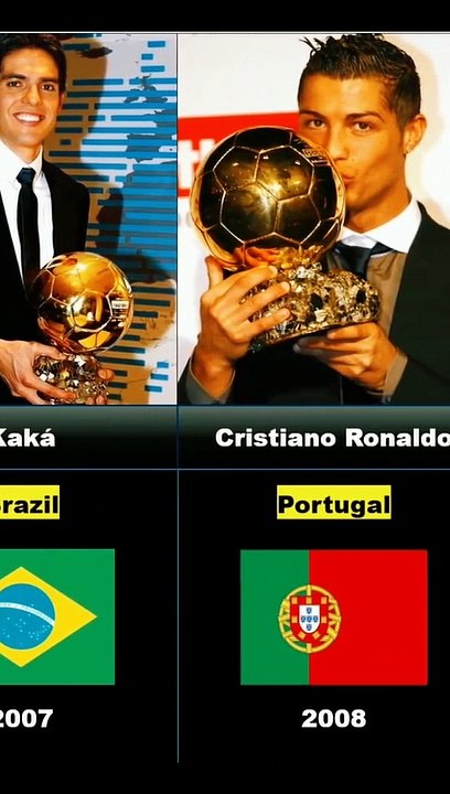 Les joueurs qui ont pris le ⚽️  d'or.