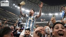 Ricky Martin, Kid Cudi, Daddy Yankee & More Celebrate Argentina’s World Cup Win | Billboard News