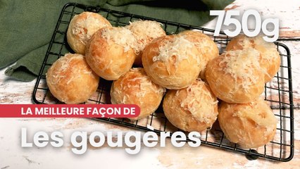 La meilleure façon de réussir les gougères - 750g