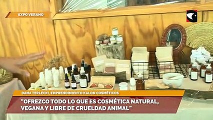 "Ofrezco todo lo que es cosmética natural, vegana y libre de crueldad animal"