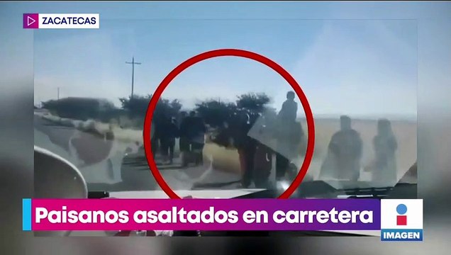 Asaltan a paisanos migrantes en carretera de Zacatecas