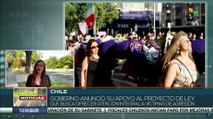 Chile conmemoró el Día contra el feminicidio tras promulgación de la Ley contra el suicidio femicida