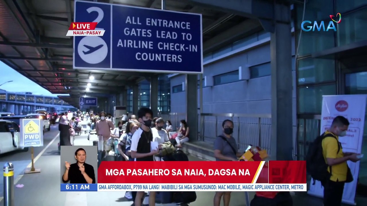 Mga Pasahero Sa Naia Dagsa Na Ub Video Dailymotion 3543