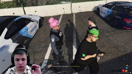 PAULINHO O LOKO PASS0 O MECANICO E DEU A FULGA E FOI PEGO PELA DIP EA FLOR AJUDOU ELE