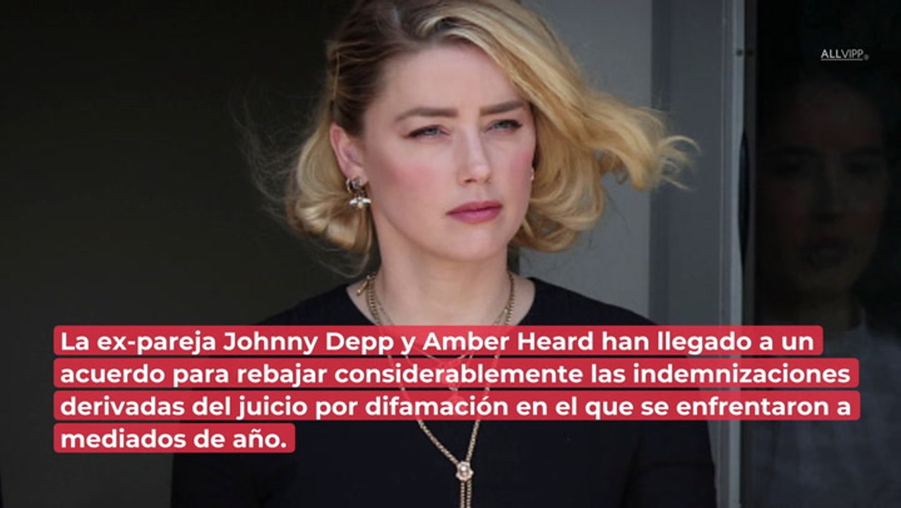 Amber Heard y Johnny Depp llegan a un acuerdo tras su disputa: "ha perdido esperanza"
